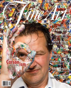 1- Carson -COVER - Fine Art magazine - USA spring 2009