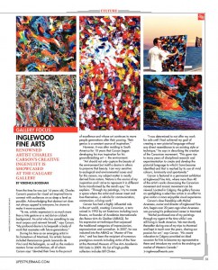 Life Style Magazine - Calgary - Art Gallery Inglewood - Charles Carson