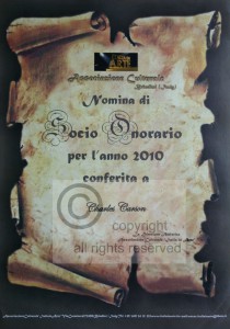 Carson - Premio Honorario 2010 copyright
