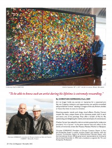 Page 26 - Fine Art Magazine - New-York 2012 - Charles Carson