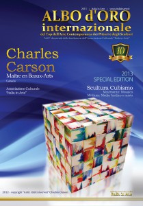 1- ITALIE - Hommage à Charles Carson, 21 pages de reportageMaître en Beaux-Arts -  Albo de Oro Internationale - En couverture Maître Charles Carson
