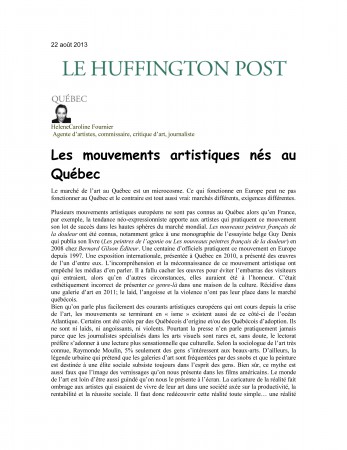 Le Huffington Post-22 août 2013-1