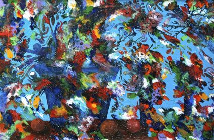 SOLD / VENDU - Au jardin de mes amours 