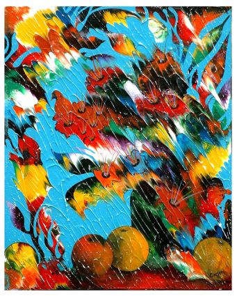 SOLD/ VENDU - Lumière de vie dans mon jardin