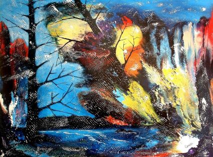 SOLD / VENDU - Paysage 