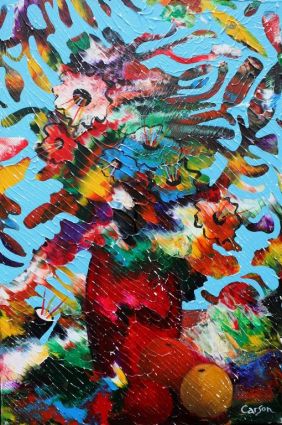 SOLD/ VENDU - Éveil printanier 