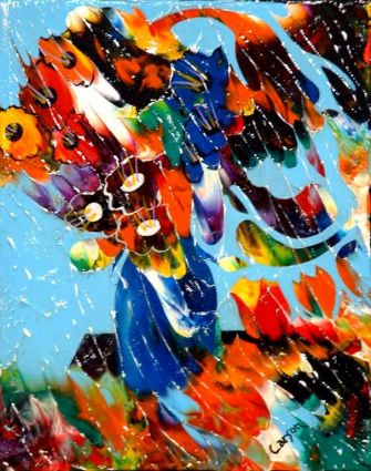 SOLD/VENDU - Bouquet printanier 