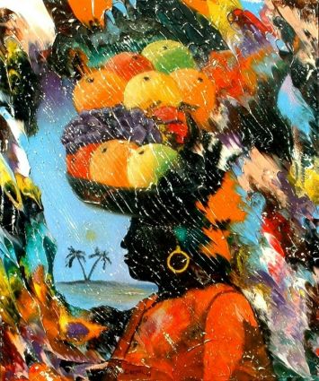 SOLD / VENDU - La palenquera 