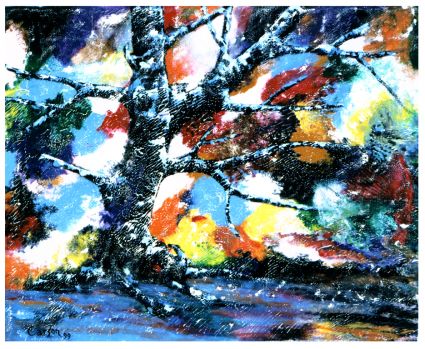 SOLD / VENDU - Le grand chêne 