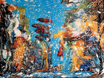 SOLD / VENDU - Dans les abysses 