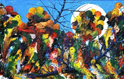 Éclipse de fruits au jardin de mon enfance 
